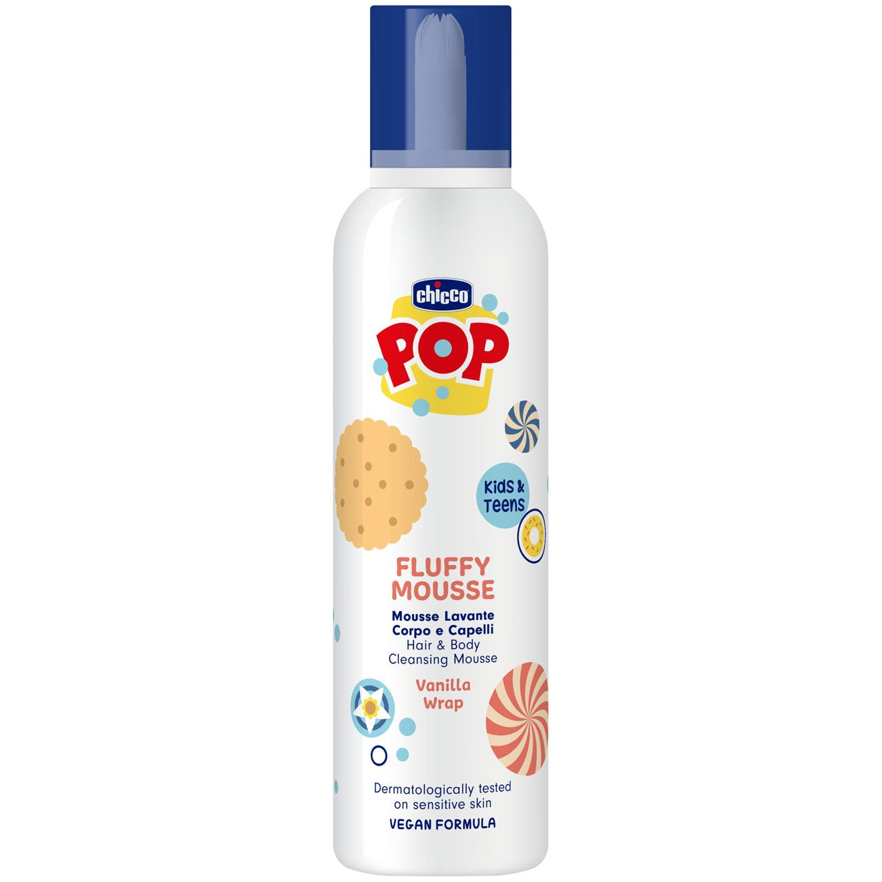 Chicco Pop Espuma Pelo Y Cuerpo 200Ml
