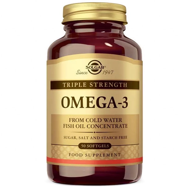 Omega 3 Triple Concentraci 50 Cap Solgar