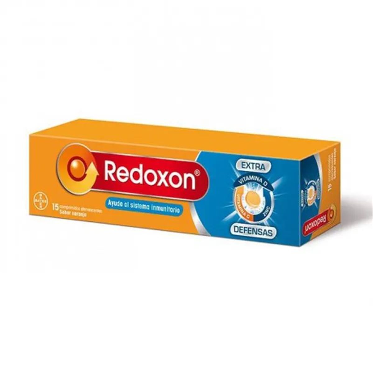 Redoxon 1000 Mg15 Comp Naranja