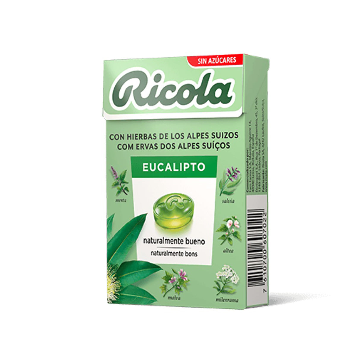 Ricola Caramelos Sin Azucar Eucaliptus 5