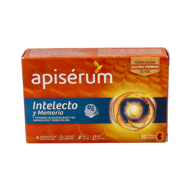 Apiserum Intelecto 30 Capsulas