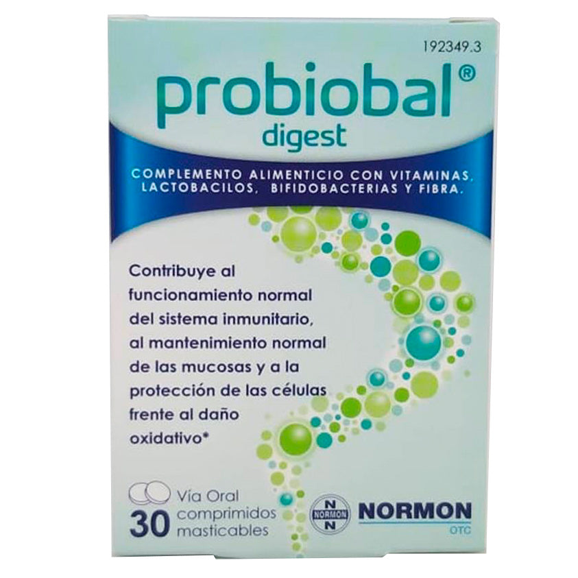 Probiobal Digest 30 Comprimidos Masticab