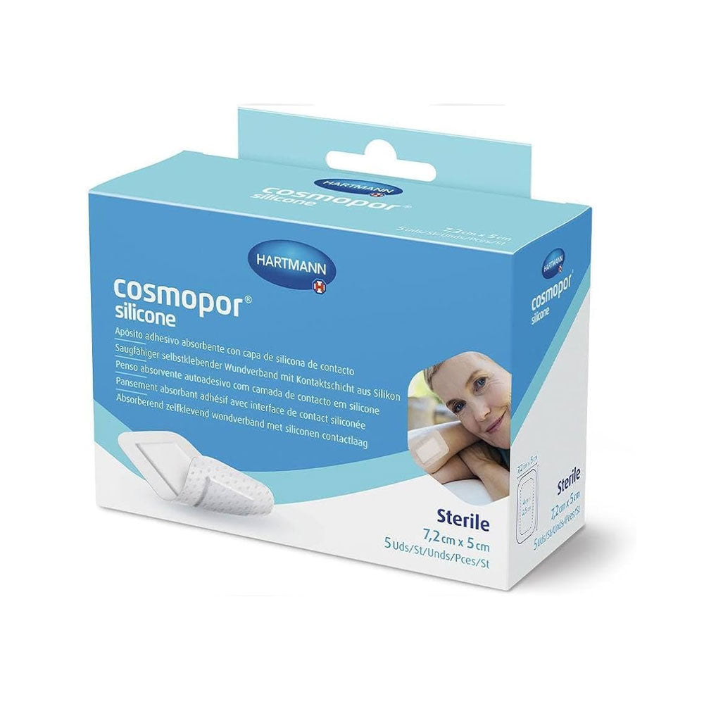 Cosmopor Silicone Aposito Esteril 5 Unida
