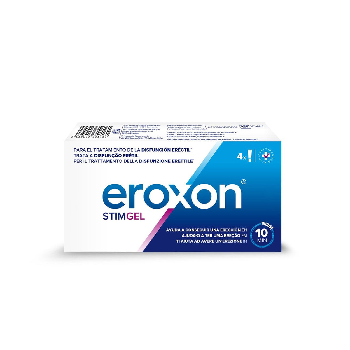 Eroxon Stimgel 4 Tubos Monodosis