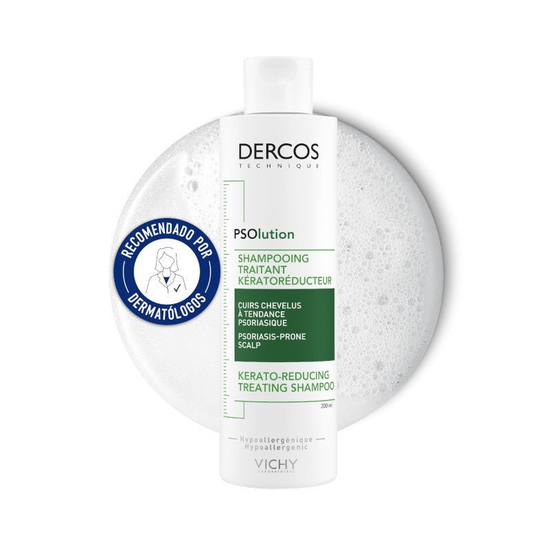 Vichy Dercos Psolution Champú Keratorreductor · 200 ml