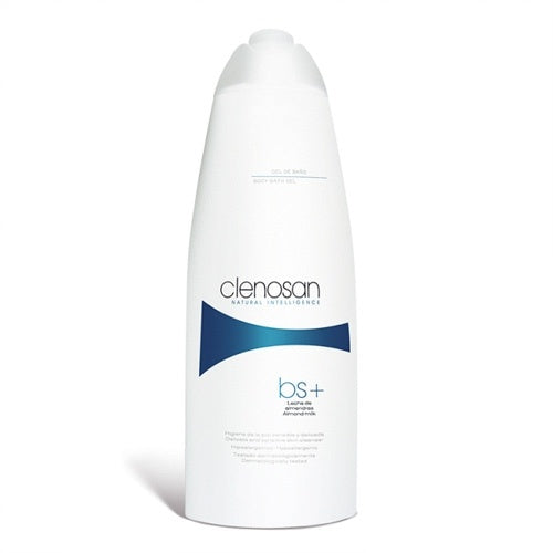 Botella de Clenosan A La Leche De Almendra 750 Ml, gel limpiador corporal hidratante con leche de al