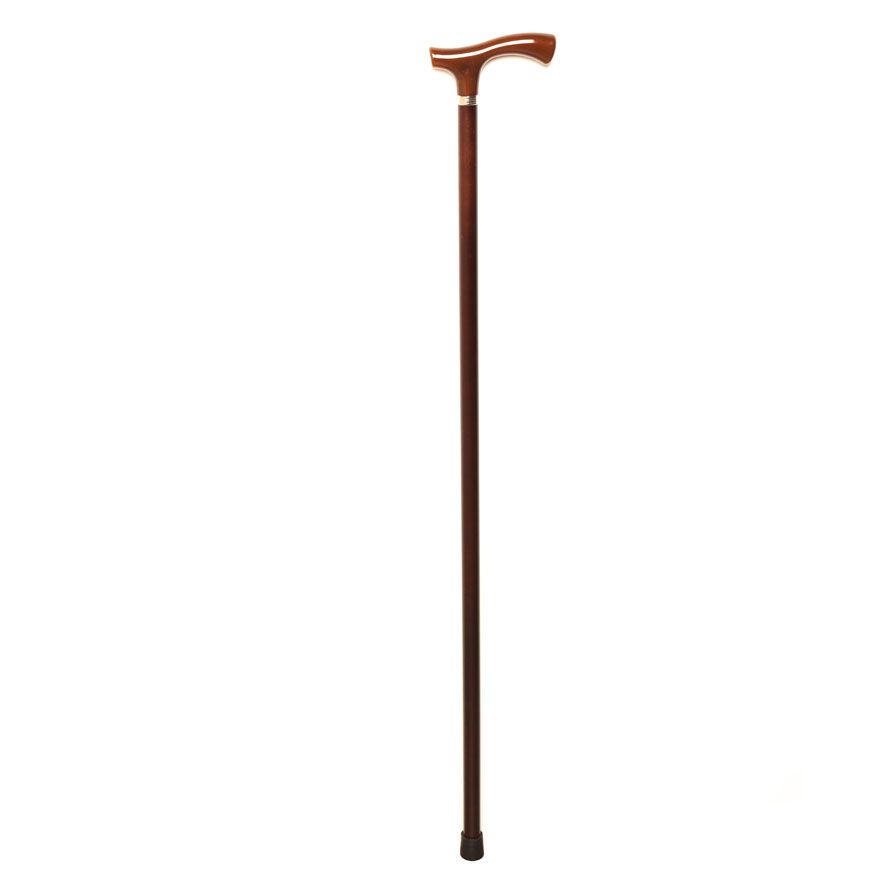 Baston de madera modelo Prim, para mejorar la movilidad y el apoyo al caminar.