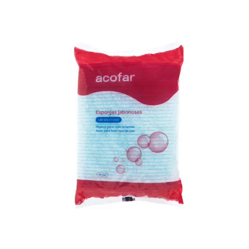 Acofar Esponja Enjabonada Desechable 24