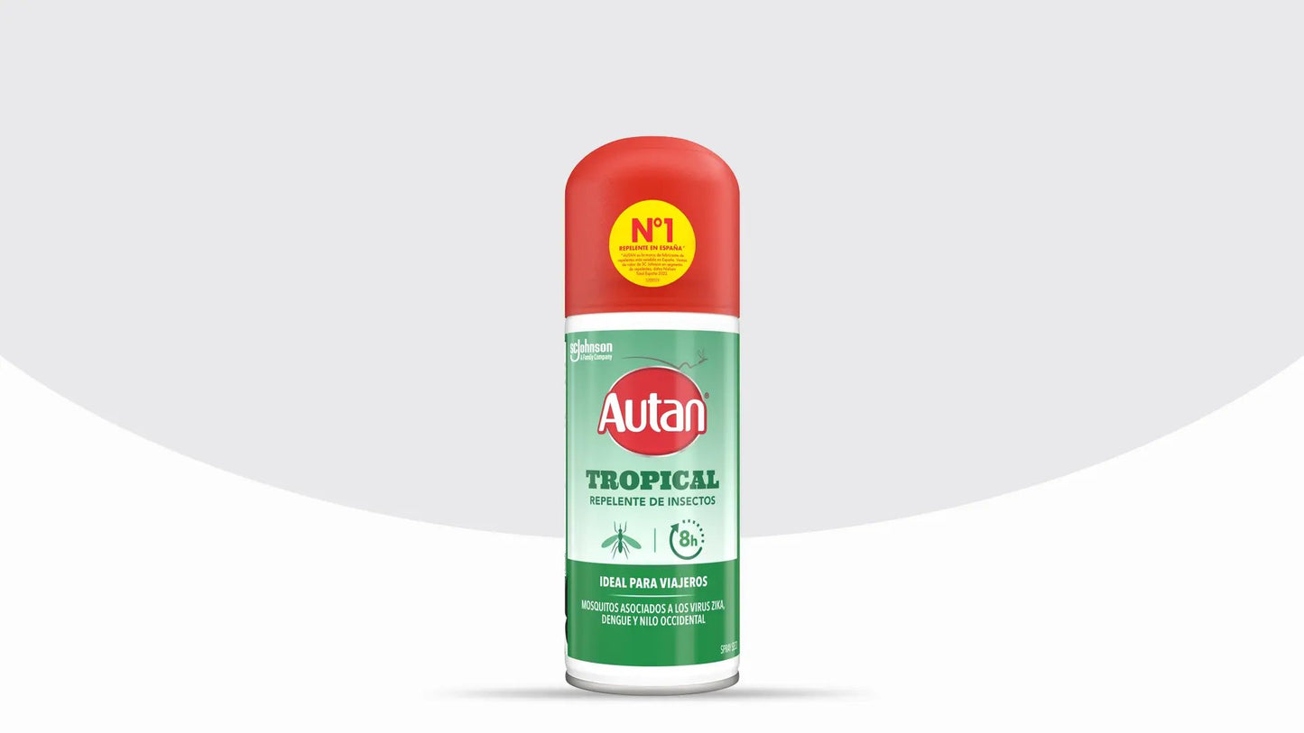 Autan Tropical Spray Seco Repelente 1 Env
