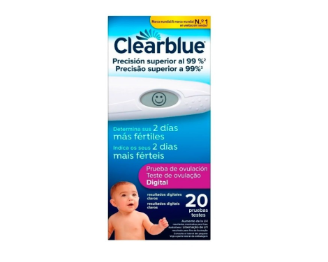 Test De Ovulacion Digital Clearblue 20 Un