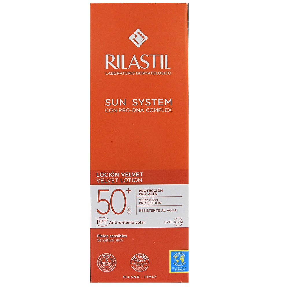 Sun system 50+ locion velvet 20