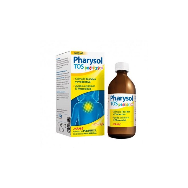 Pharysol Pediátrico en spray para aliviar la garganta de niños en la farmacia online FlyFarma.