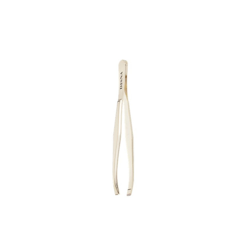 Pinza depilar recta Disna Solingen de 8 cm, fabricada en acero de alta calidad para una depilación f