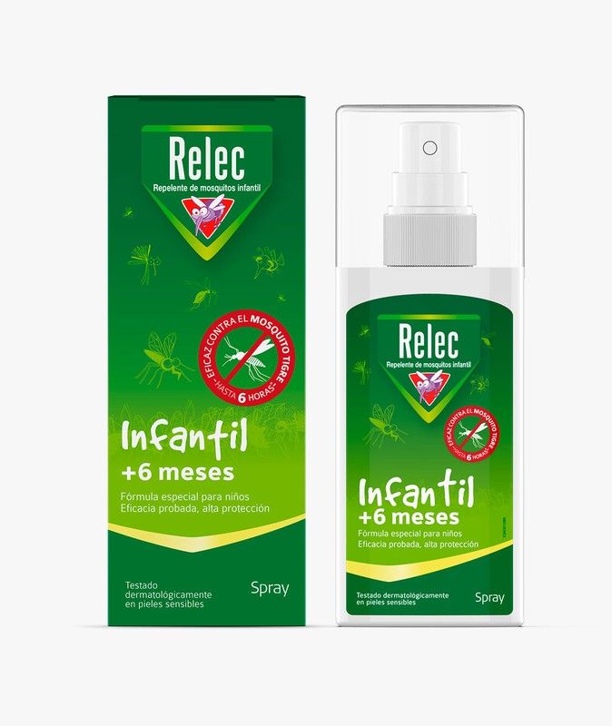 Relec Infantil +6 Meses Repelente 100 Ml