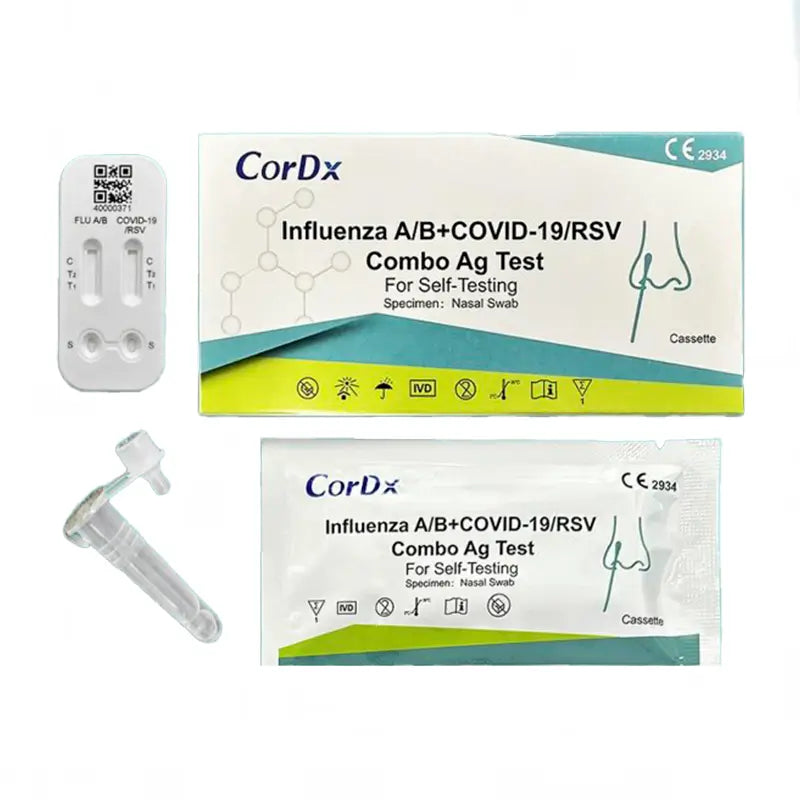 Test Covid +Gripe A Y B