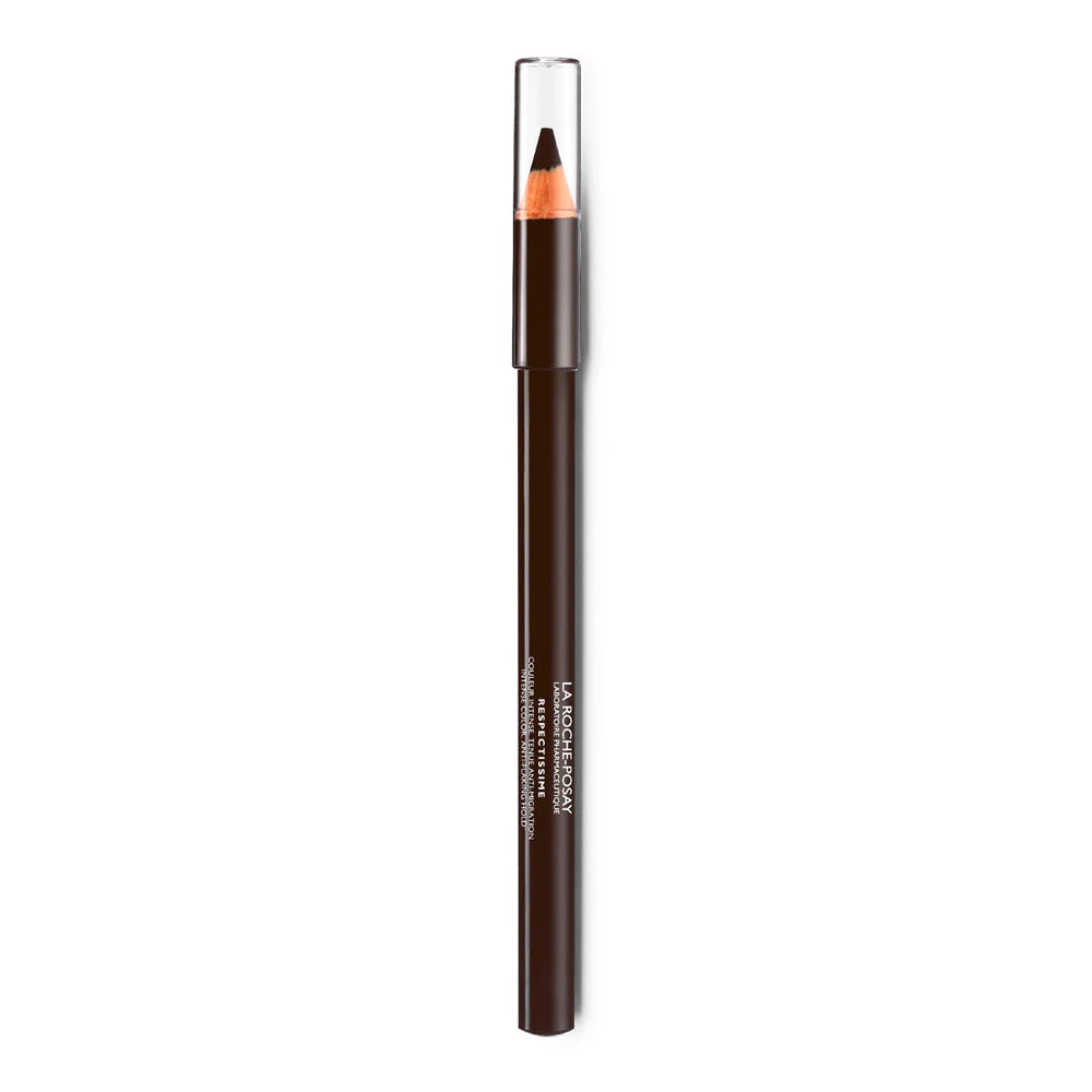 Lápiz de ojos marrón claro de La Roche-Posay, ideal para pieles sensibles y para definir la mirada d