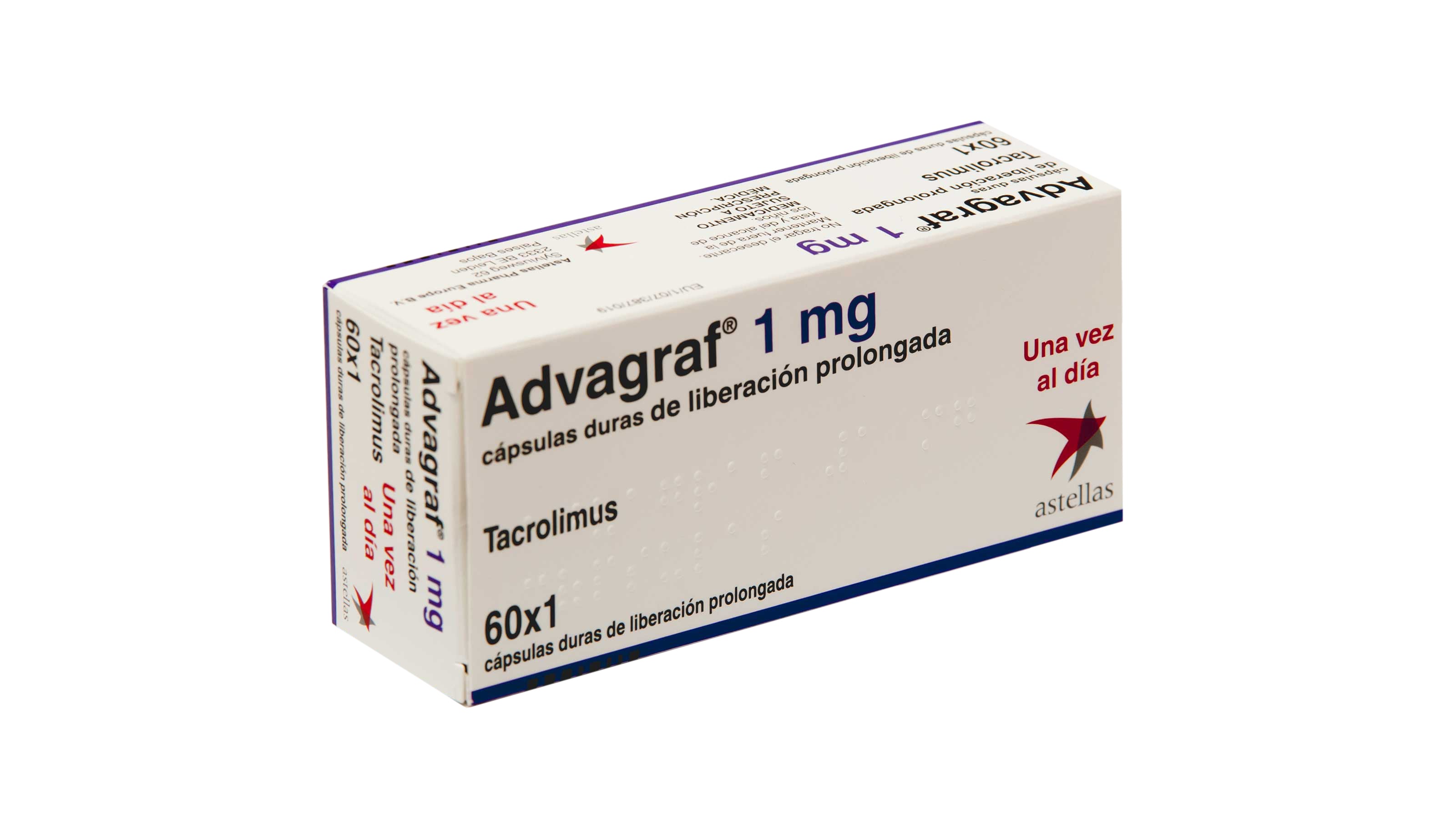 Advagraf 1 Mg 60 Capsulas Liberacion Prol