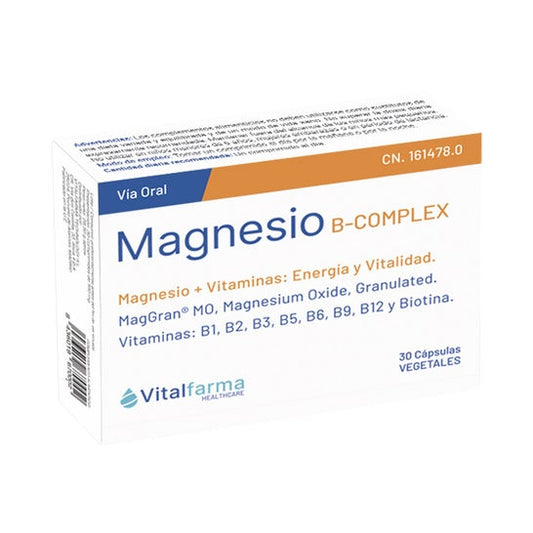 Magnesio B Complex 30 Caps
