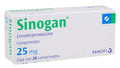 Sinogan 25 Mg 20 Comprimidos