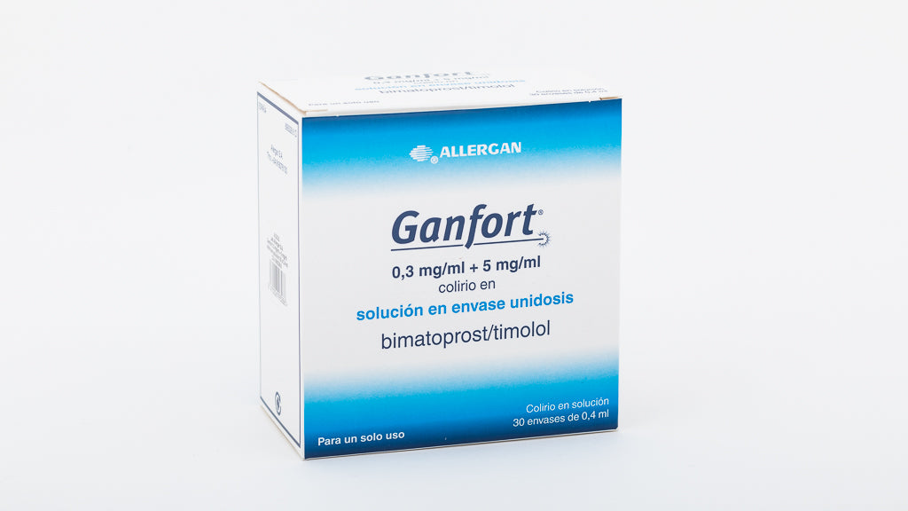 Ganfort 5/0.3 Mg/Ml Colirio 30 Monodosis