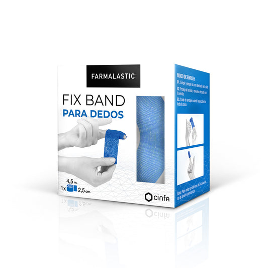 Farmalastic Fix Band Dedos 4.5m X 2.5cm