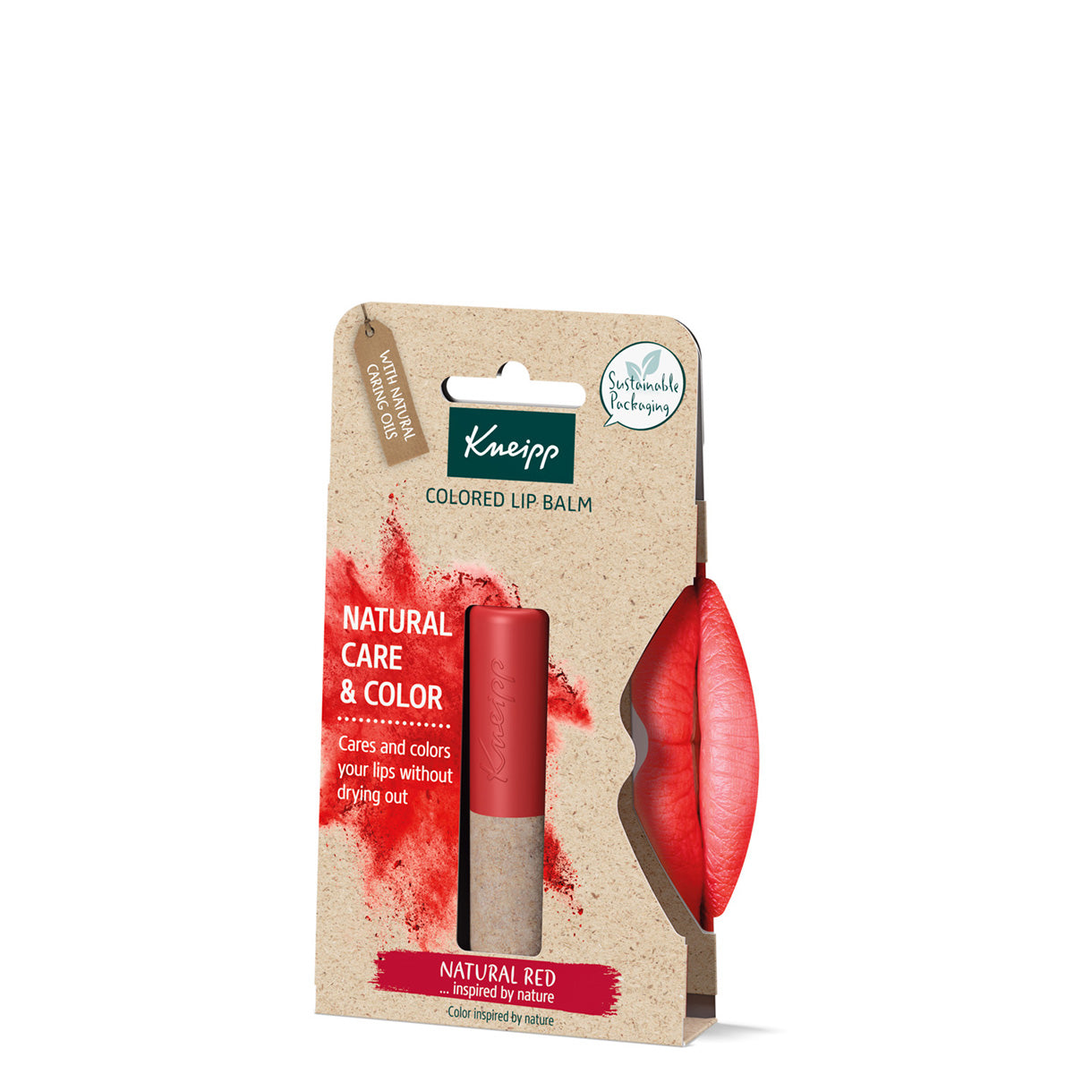Kneipp Balsamo Labial Natural Red