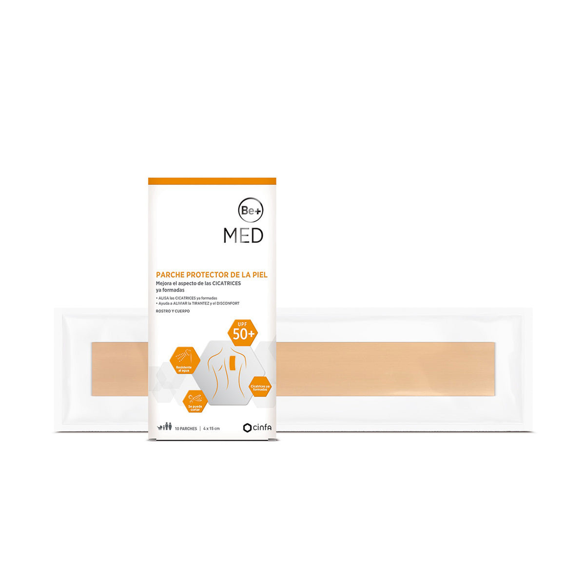 Be+med Parches Protector Piel 4*15 10uds