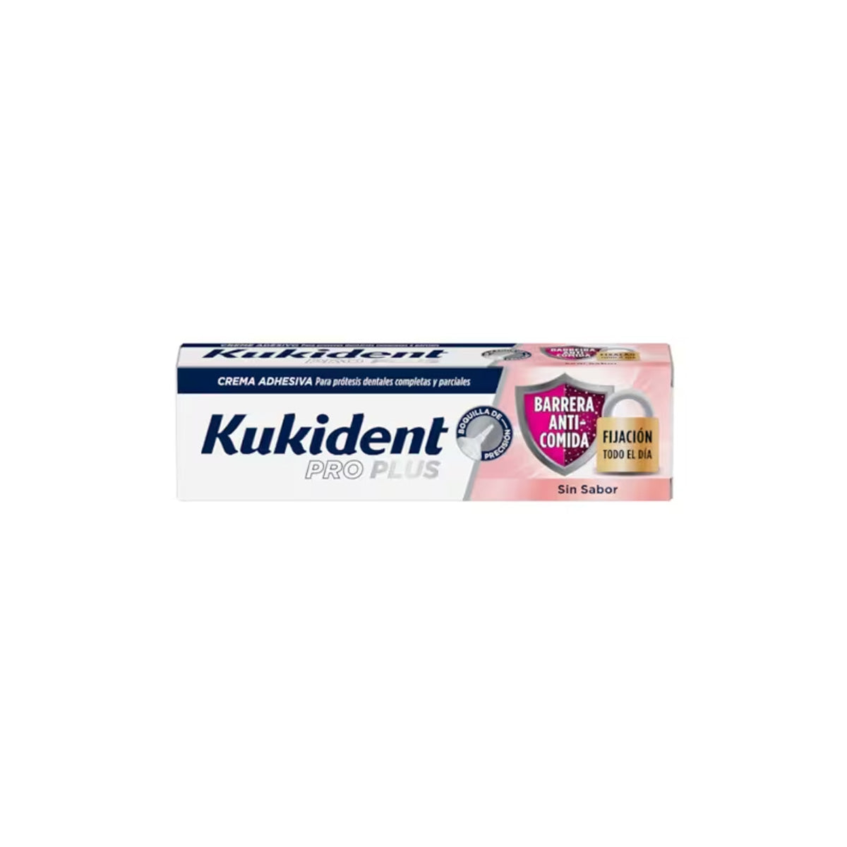 Kukident Pro Plus Barrera Sin Sabor 40 G