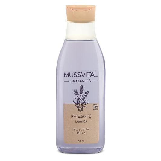 Mussvital Essentials Botanics Gel De Baño Lavanda 1 Envase 750 ML