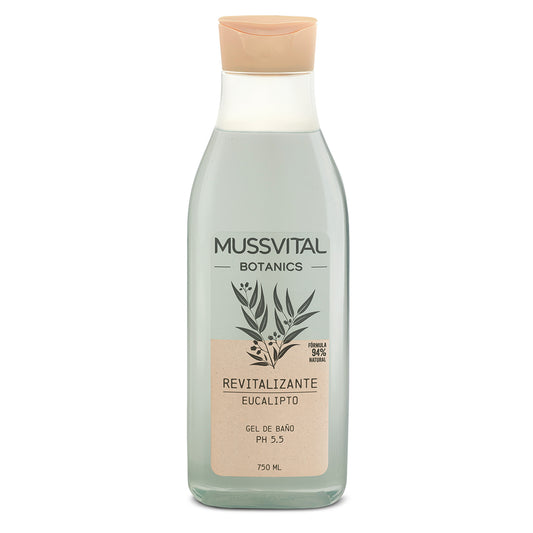 Mussvital Essentials Botanics Gel De Baño Eucalipto 1 Envas