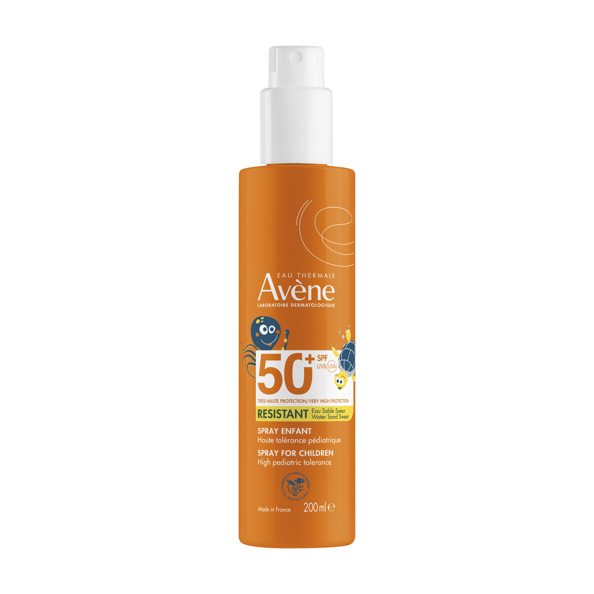 Avene Spray Familia Spf50 Alta Tolerancia Pediatrico 400ml