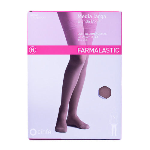 Media Larga Farmalastic Beig Mediana