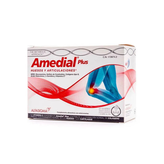 Amedial Plus Huesos Articulac 20 Sobres