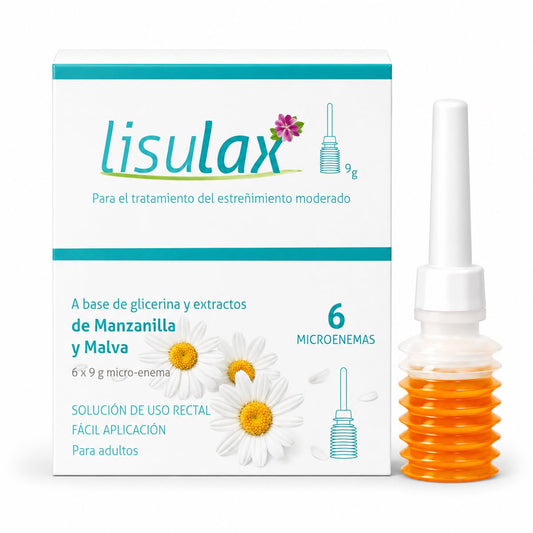 Lisulax Microenemas 6u 9gr