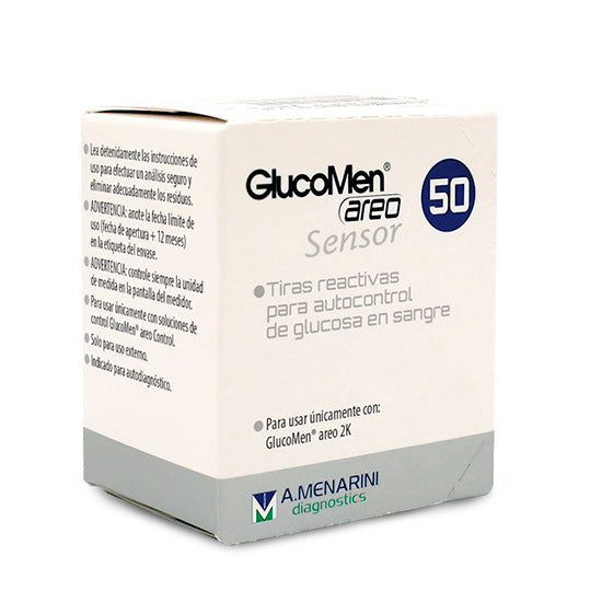Glucomen Areo Sensor 50 Tiras Glucemia
