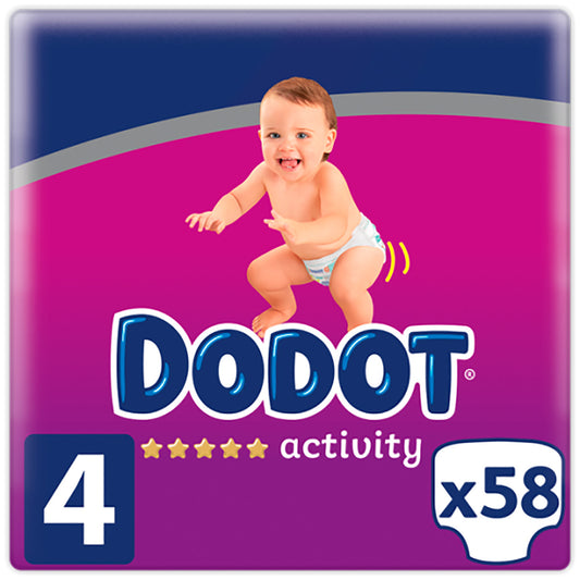 Dodot Activity Sensitive Pack T/4 48und