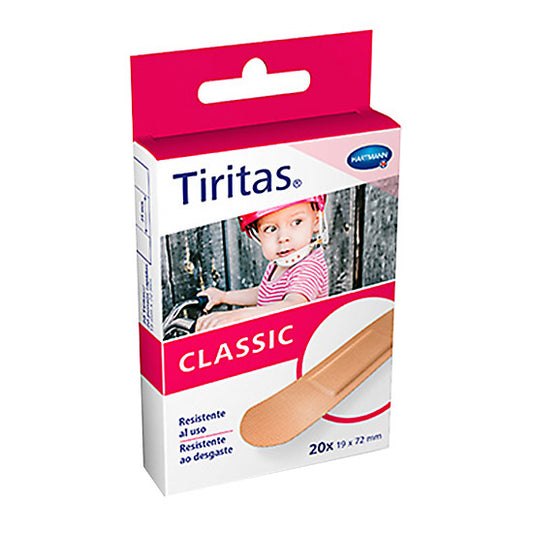 Tiritas Classic 19x72 Mm 20 Unidades