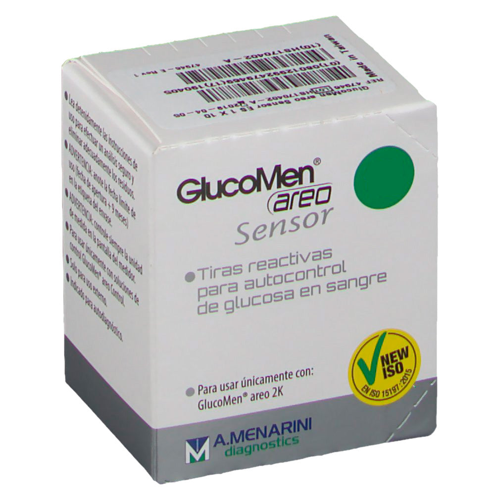 Glucomen Areo Sensor 100 Tiras Glucemia