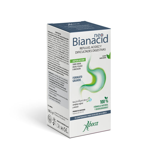 Neobianacid Acidez Y Reflujo 70com Aboca