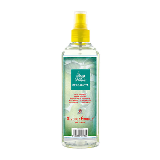 Agua Fresca De Baño Alvarez Gomez 1 Frasco 750 ML Aroma Bergamota