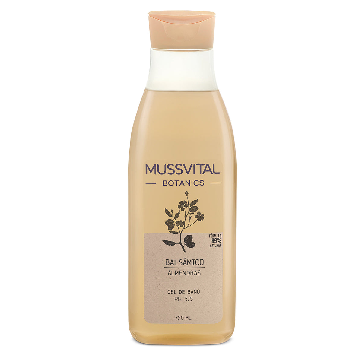 Mussvital Botanics Gel Almendras 750ml