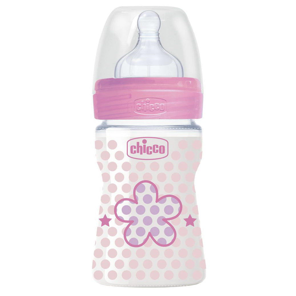 Biberon Chicco Silic Rosa Norm 150ml 0m+