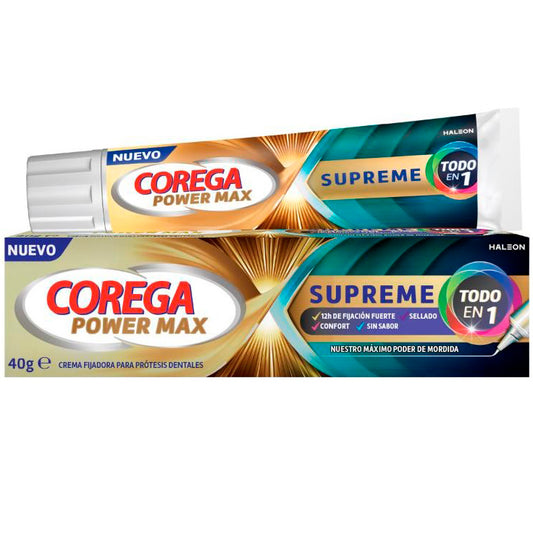 Corega Power Max Supreme Todo En 1 40 G