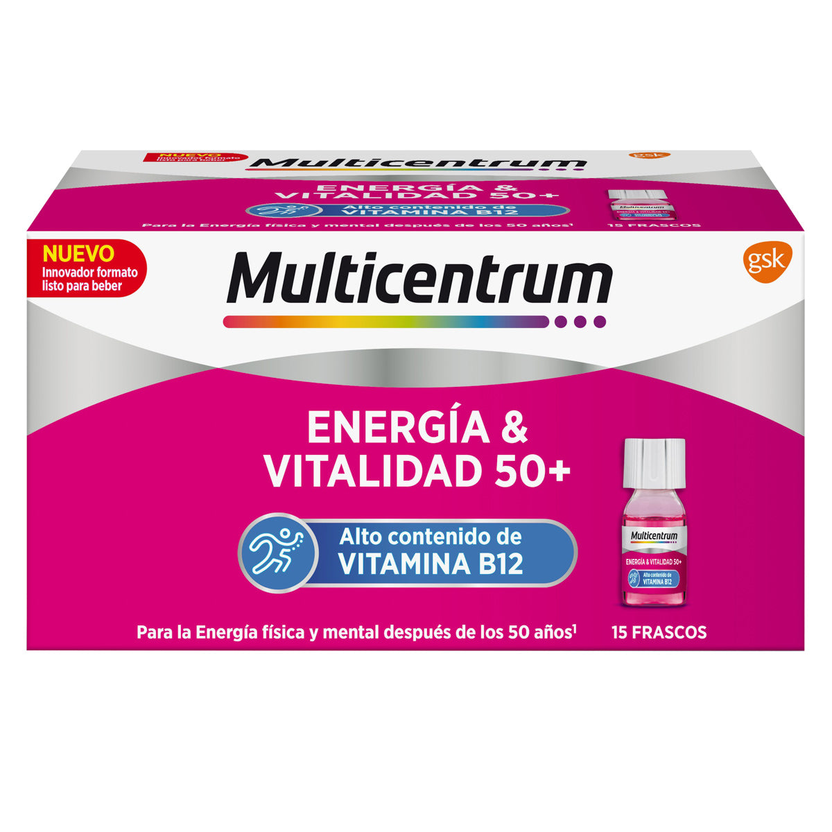 Multicentrum B12 X 15 Frascos
