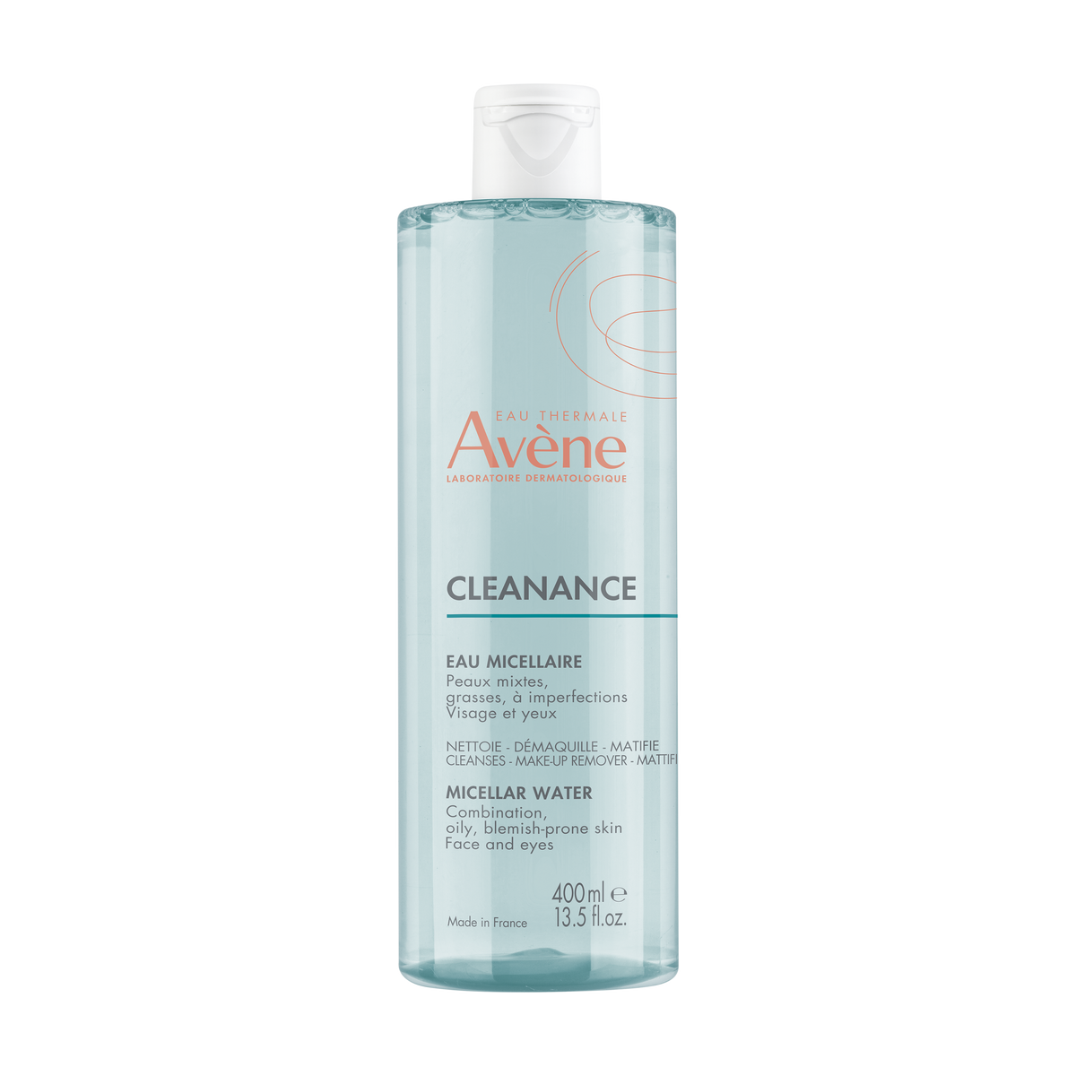 Avene Cleanance Agua Micelar Pieles Mixtas,grasas E Imperfecciones Caray Ojos 400 ML