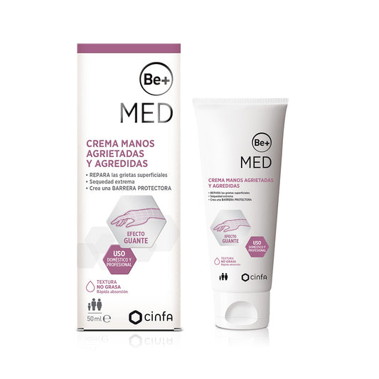 Be+ Med Crema De Manos Agrietadas Y Agredidas 1 Tubo 50 ML