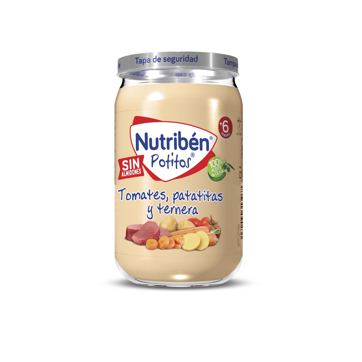 Nutriben Ternera Patatas Tomate 235 G