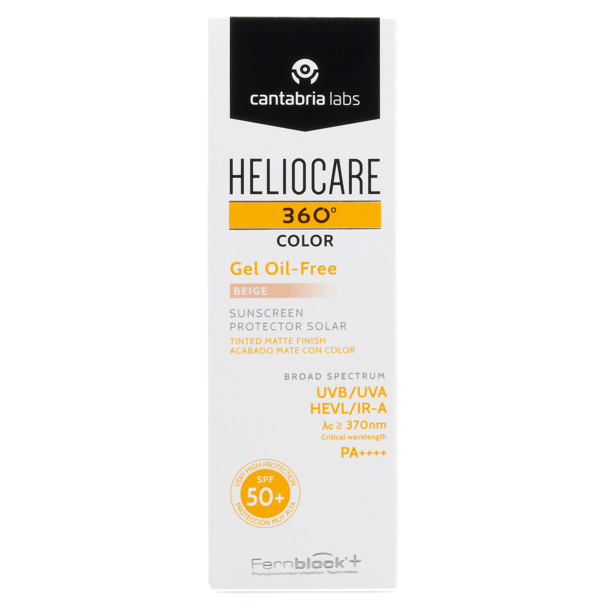 Heliocare 360 Spf50+ Beige Oil Free 50ml