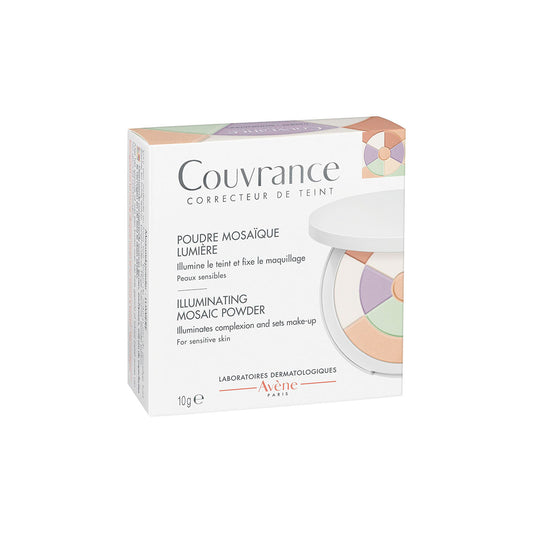 Avene Couvrance Polvos Mosaic Tonos Correctores (Verde,malva,blanco) Iluminador .