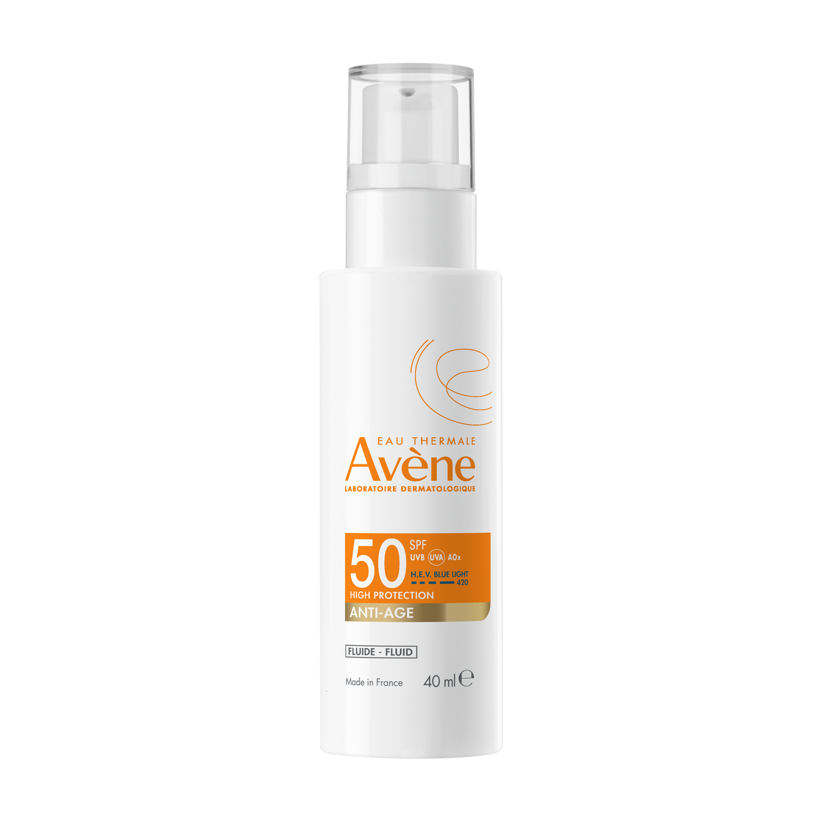 Avene Fluido Anti-age + Luz Azul F50+ 40 ML